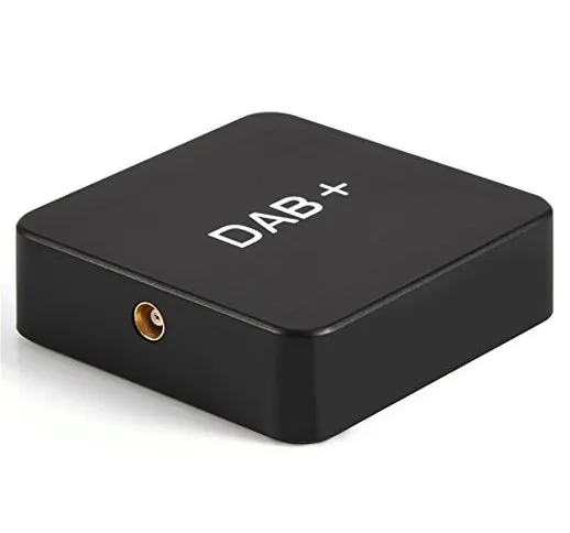 Car Dab/Dab + Box Adattatore per Ricevitore Radio, Porta USB Kit Audio per radiodiffusione...