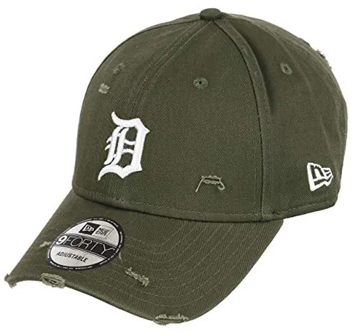 New Era Detroit Tigers 9forty Adjustable cap Distressed Seasonal Olive - One-Size