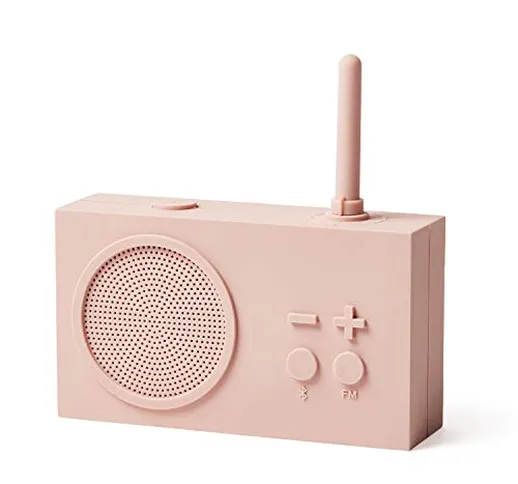 Lexon TYKHO 3 Radio FM + altoparlante Bluetooth Rosa
