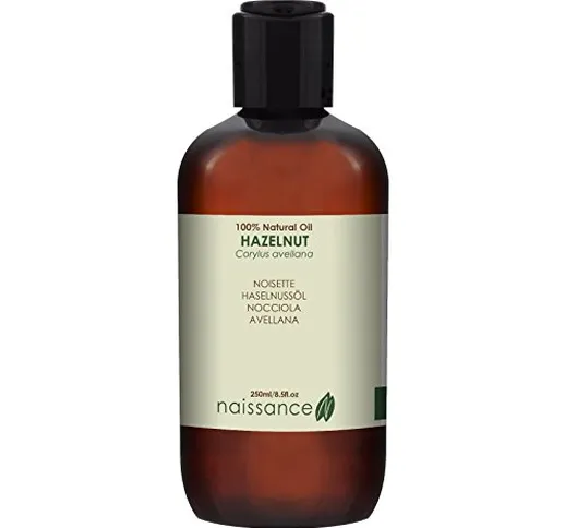 Naissance Olio di Nocciola - Olio Vegetale Puro al 100% - 250ml