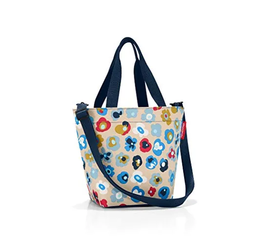 Reisenthel - Borsa shopper XS, 31 x 21 x 16 cm, 4 l, Poliestere, MilleFleurs, 31 x 21 x 16...