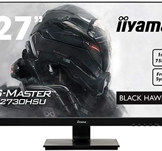 iiyama G-MASTER Black Hawk G2730HSU-B1 68,58 cm (27") Gaming Monitor (VGA, HDMI, DisplayPo...