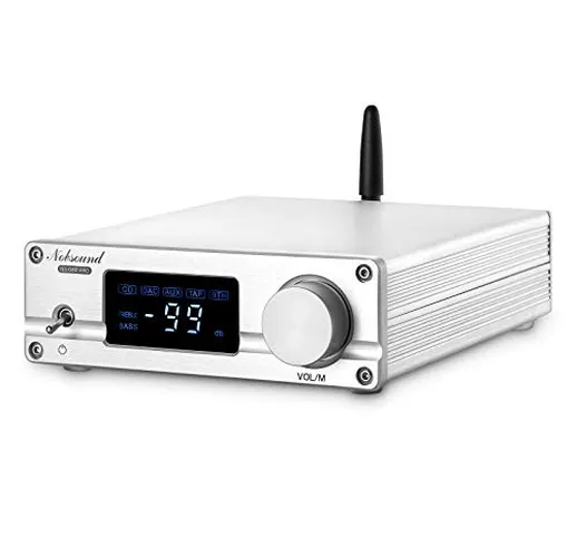 Nobsound NS-08P PRO - Preamplificatore digitale stereo Bluetooth 5.0 HiFi Preamp audio ste...