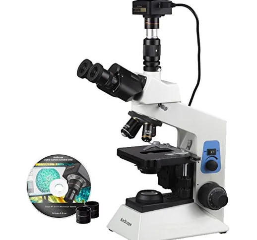 Amscope 40 x -2000 x ricerca microscopio biologico con 14 MP fotocamera USB3.0