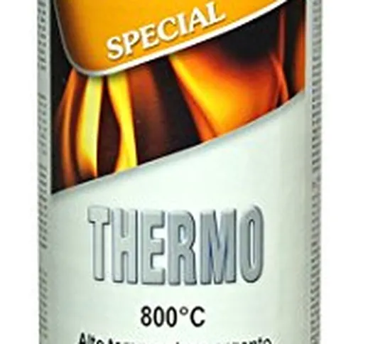 Dupli Color 401069 Thermo Vernice Spray, 800 Gradi Celsius, 400 ml, Argento