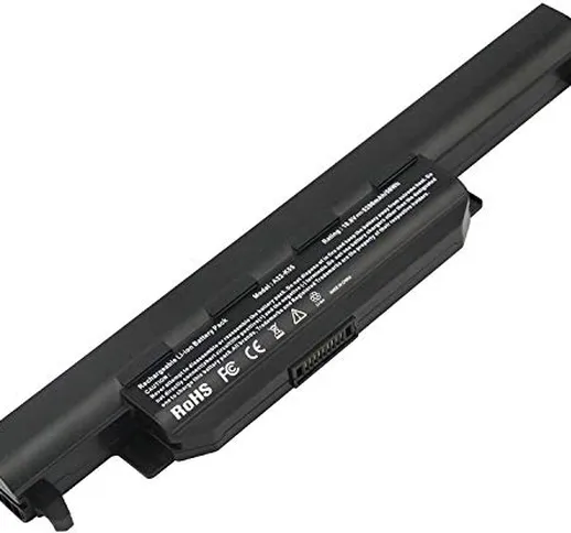 Topnma Batteria Asus Standard Serie A32-K53 A41-K53 Batteria per Portatile Asus K53 K53E K...