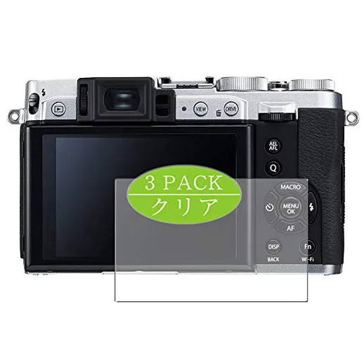 VacFun 3 Pezzi Pellicola Protettiva, Compatibile con FUJIFILM FUJIFILM X30 (Non Vetro Temp...