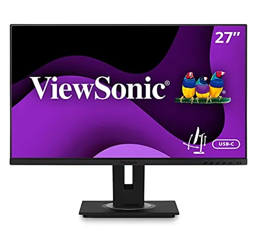Viewsonic VG Series VG2755 monitor piatto per PC 68,6 cm (27") Full HD LED Nero
