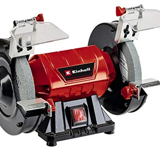 Einhell TC-BG 150 Smerigliatrice combinata da banco (tensione 220-240 V, potenza 150 W, gi...