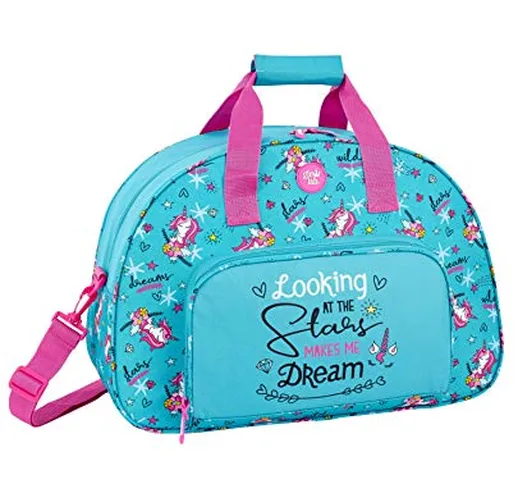 Safta Dreams Borsa sportiva per bambini, 48 cm, Blu (Azul)