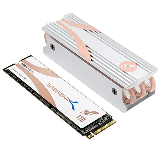 Sabrent Rocket Q4 SSD Interno M.2 2280 NVMe PCIe 4.0 da 1TB | Unità di Memoria a Stato Sol...