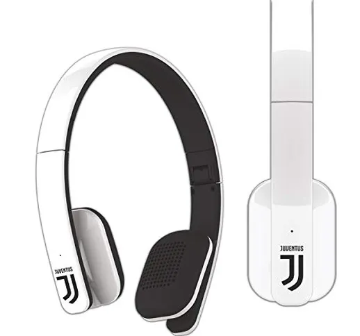 TECHMADE H004-Juv Cuffia Bluetooth, Bianco/Nero