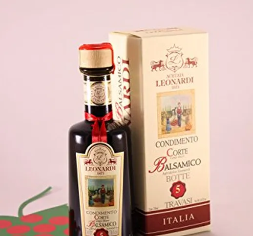 Condimento Balsamico 'Corte 5' 250 ml. - Acetaia Leonardi