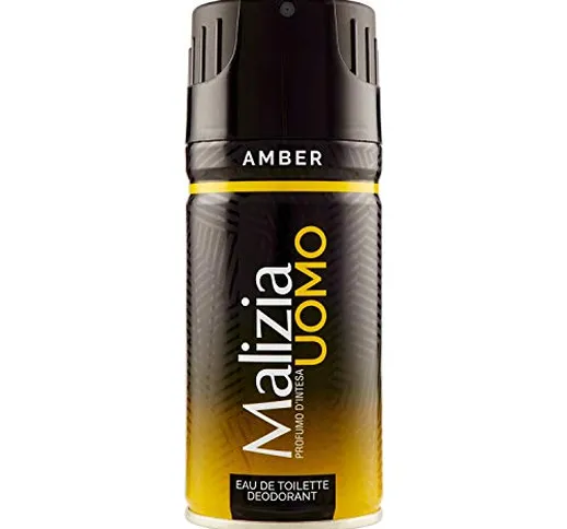 Malizia Deo Spray Uomo Amber Ml.150