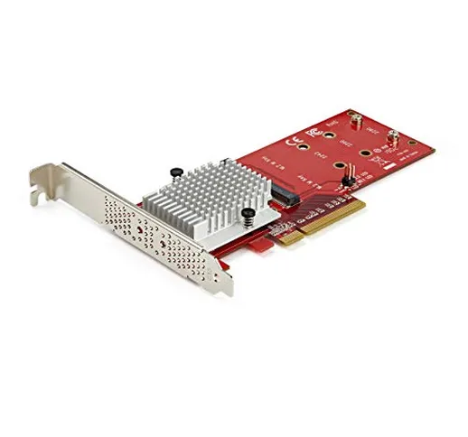 StarTech.com Adattatore PCI Express 3.0 x 8 per SSD M.2 NVMe - PCIe 3.0 (PEX8M2E2)