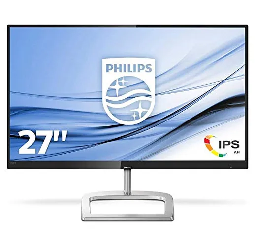 Philips 276E9QSB Monitor 27" LED IPS FHD, UltraWide Color, 4 ms, 3 Side Frameless, Low Blu...