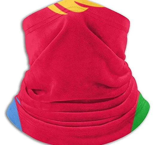 Ghetta per il collo Maschera per bandiera Bandiera dell'Eritrea Protezione solare UV Ghett...