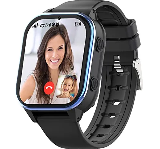 SEVGTAR Smartwatch GPS 4G con Videochiamata, Smart Watch con Immagini e Messaggi Vocali, O...