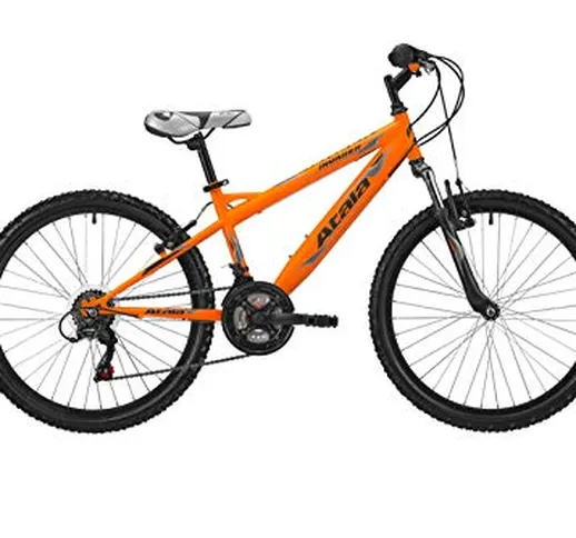 Atala Bici Mountain Bike MTB Bimbo Invader Ruota 24" 18V Colore Arancio 2019