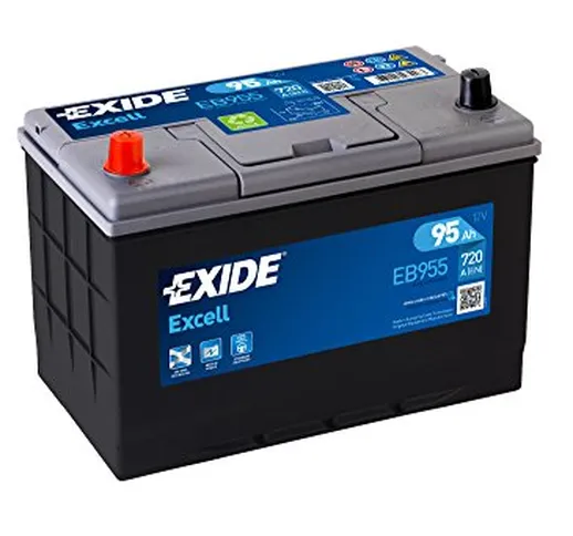 EXIDE 250Se EB955 Batteria Auto, 95 Ah