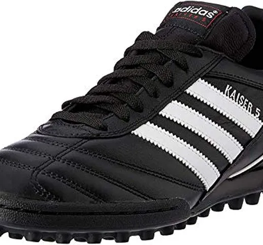 adidas - Kaiser 5 Team, Scarpe da calcio da uomo, Nero, 36 2-3