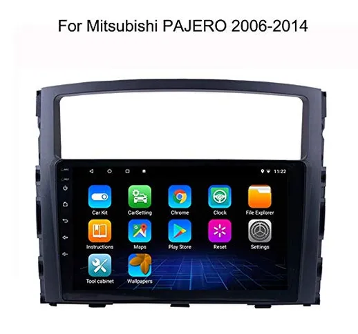 Stereo NAV Auto Multimedia Player Radio di Navigazione GPS per Auto Doppio DIN - per Mitsu...