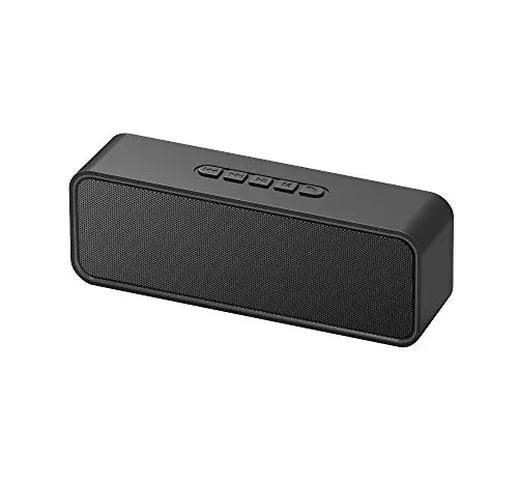 Sonkir Altoparlante Bluetooth, Casse Portatili Bluetooth 5.0 con Bassi Stereo 3D Hi-Fi Man...