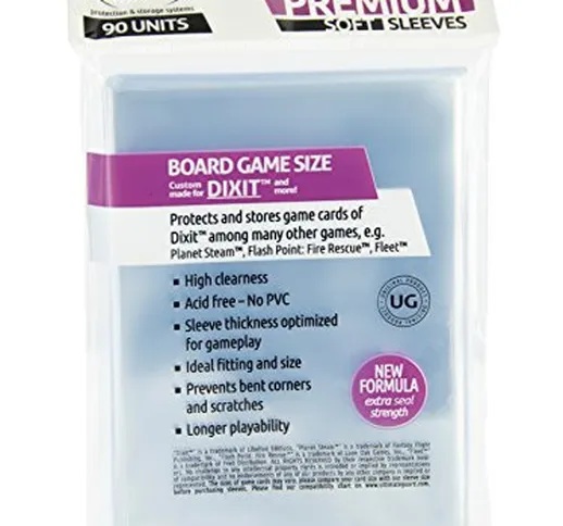 Ultimate Guard Premium Sleeves for Board Game Cards Dixit? (90) Ultimate Guard