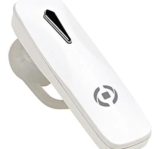 Celly BH10 Smart Audio Auricolare Bluetooth Utilizzabile su Entrambe le Orecchie, Chiamate...