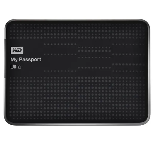 Western Digital 1TB My Passport Ultra USB 3.0 disco rigido esterno 1000 GB Nero