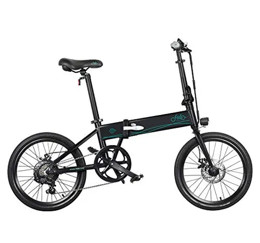 FIIDO D4S Biciclette Elettriche Pieghevoli per Adulti, Mountain Bike Elettrica 250W 36V, B...