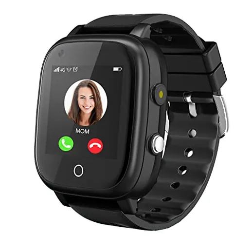 Smartwatch 4G aggiornato per ragazze e ragazzi, IP67 impermeabile WiFi Smartwatch telefono...