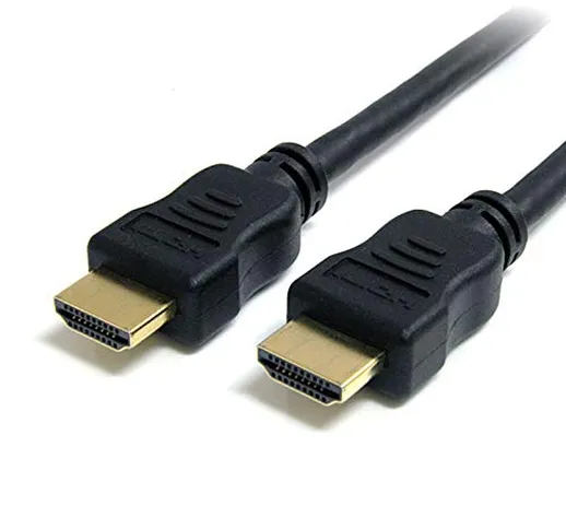 StarTech.com Cavo HDMI ad elevata velocità da 1 m con Ethernet, Cavetto HDMI HD 4K 30Hz, 1...