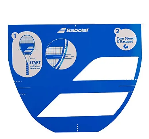 BABOLAT Stencil Logo Tennis Accessories, Adulti Unisex, Multicolore (Multicolore, Taglia U...