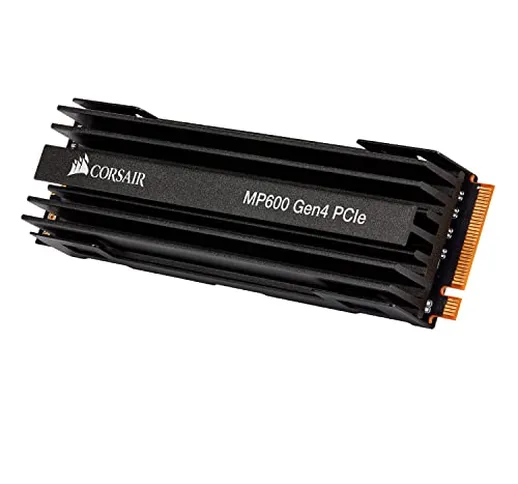Corsair Force Series MP600 SSD M.2 NVMe PCIe x4 Gen4 da 1TB (velocità di lettura sequenzia...