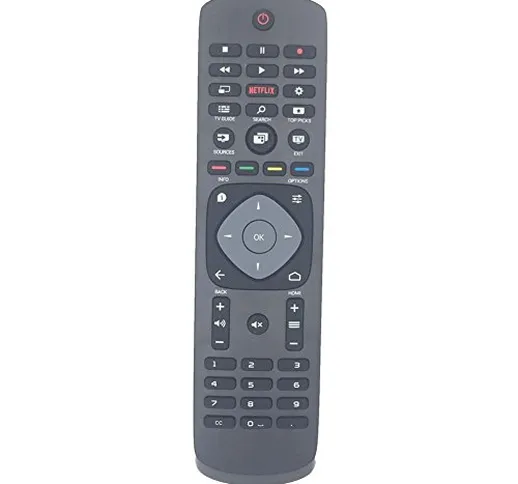 QINYUN RC3154602/01 - Telecomando per TV LED Philips serie 6400 4K UHD Slim 40PUT6400