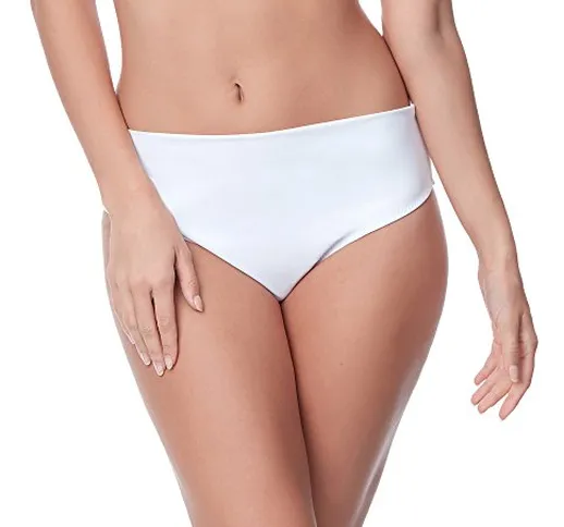 Merry Style Slip Bikini Donna M72W (Bianco-16, 48)
