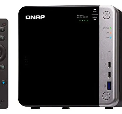 QNAP 453bt3 – 8 G NAS 4 Bay Desktop di gomma 8TB