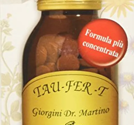 Dr. Giorgini Integratore Alimentare, Tau-Fer Pastiglie - 90 g