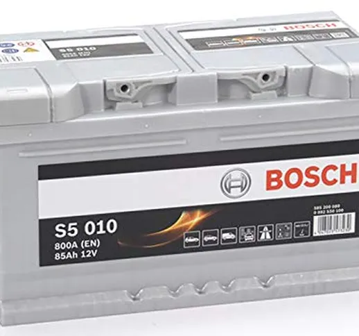 Bosch-S5010 Batteria Silver Auto 85A/h-800A