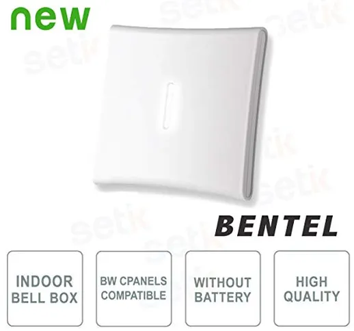 Bentel Sirena per Interno per Centrali Bw senza Batteria