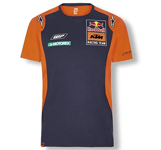 Red Bull KTM Official Teamline T Shirt, Blu Uomini XX-Large Maglietta, KTM Racing Team Abb...