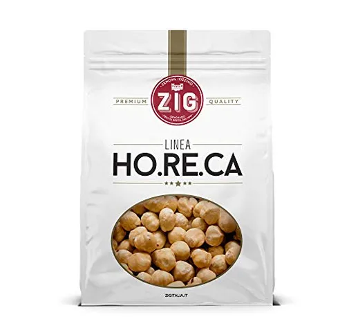 ZIG - HORECA - Nocciole sgusciate premium tostate e pelate 1 Kg