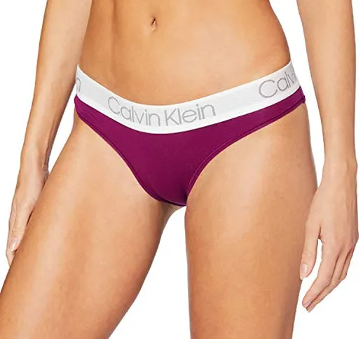 Calvin Klein Slip Bikini, Viola (Loyal LY7), (Taglia Produttore: X-Large) Donna