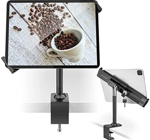 AboveTEK Supporto di blocco antifurto per tablet - girevole a 360/320 POS - Blocco del sup...