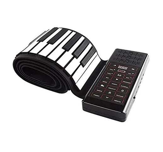 HSNPA Mano Roll Piano 88 Tasti di Tastiera Ispessimento Professional Edition per Adulti Pr...