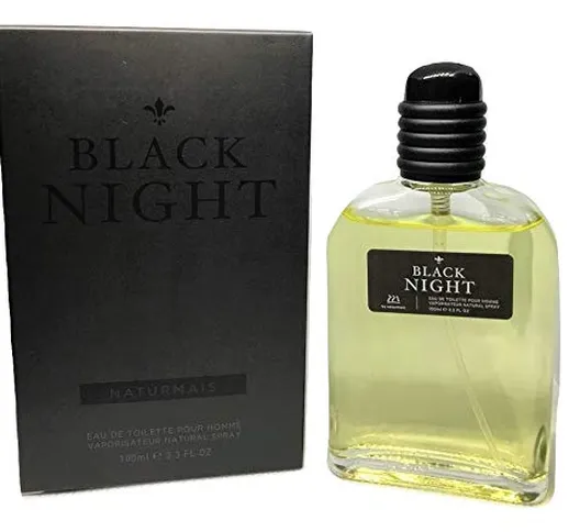 Black Night Men Eau De Parfum Intense 100ml Profumo Equivalente, Ispirato a"Black Afgano”...