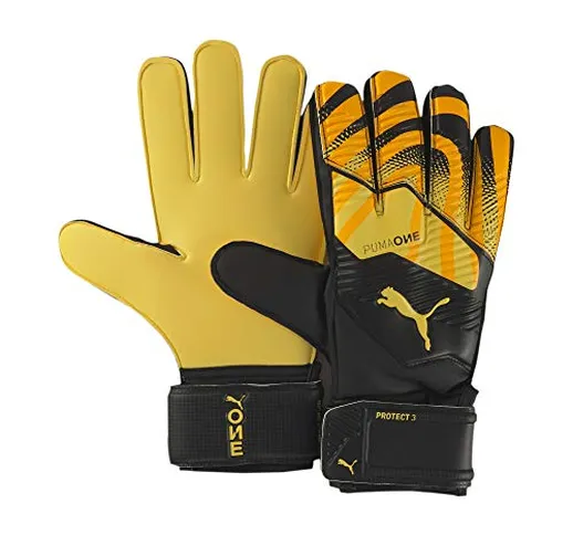 Puma One Protect 3 RC, Guanti Portiere Unisex-Adult, Ultra Yellow Black White, 11