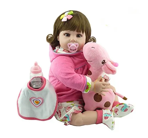 Cutogain NPK 55 cm silicone Baby doll Reborn Dolls Lifelike Kids Toys Simulation Beby Kids...