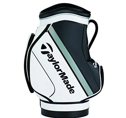 TaylorMade Den Caddie - Borsa da golf, taglia unica, colore: Bianco